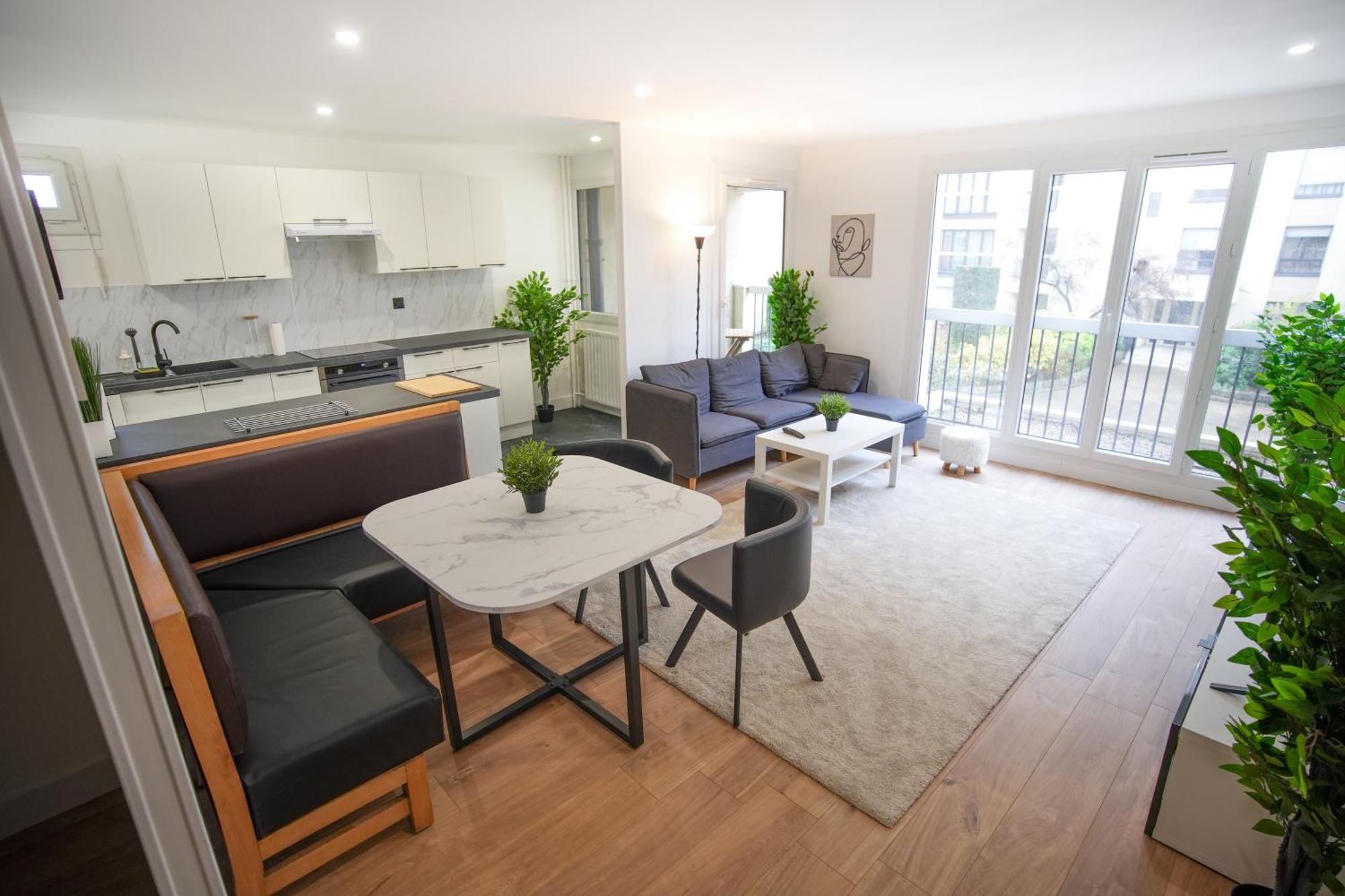 Keyless Appartement Moderne Et Spacieux 90 M2 Parking Chevilly-Larue Dış mekan fotoğraf