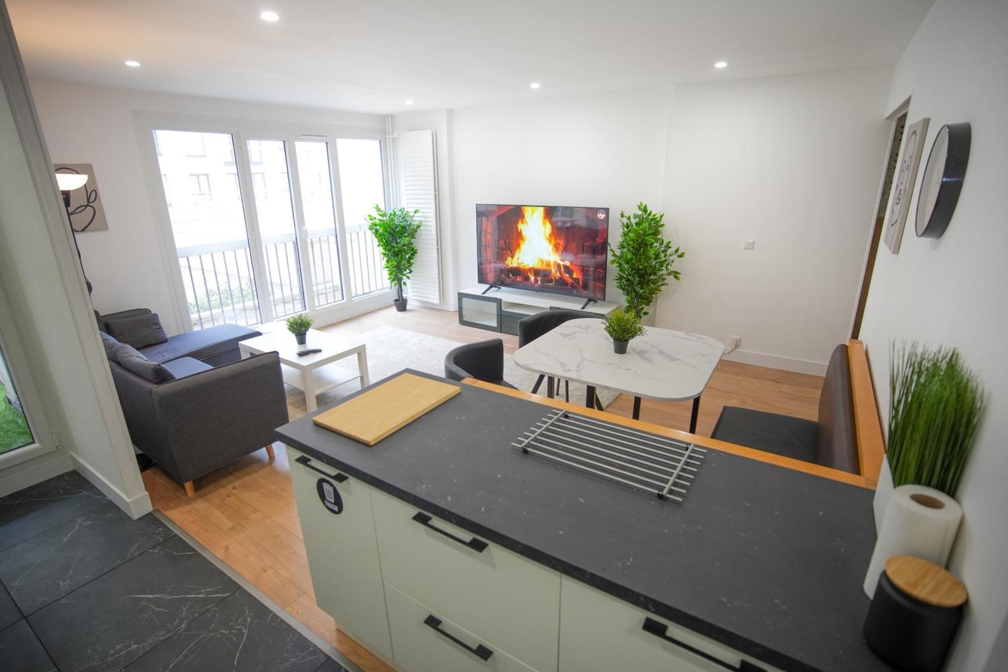 Keyless Appartement Moderne Et Spacieux 90 M2 Parking Chevilly-Larue Dış mekan fotoğraf